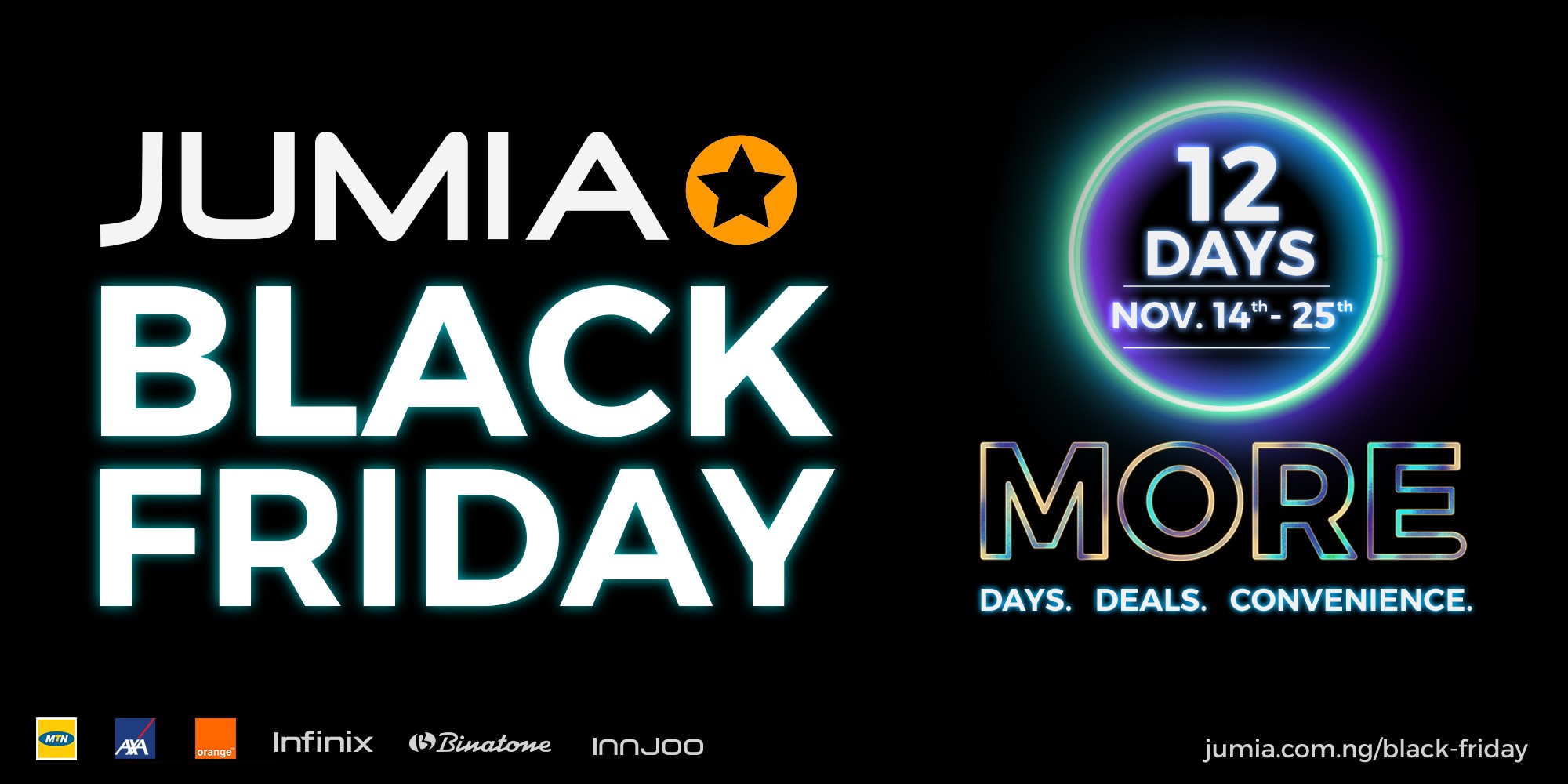 Jumia Black Friday 2016 Deals In Progress : Run From 14th – 25th November 2016 – Mobilitaria