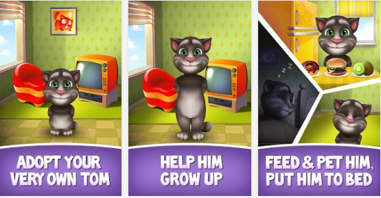 Download Talking Tom For Phones: App That Repeats Everything You Say