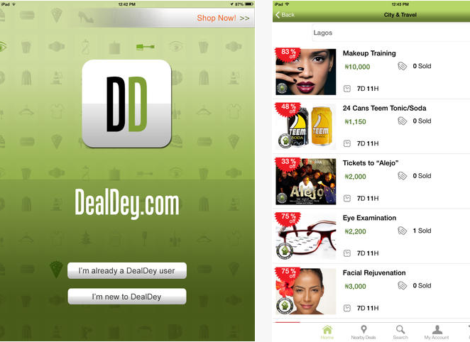DealDey App Download for iOS (iPad, iPhone)
