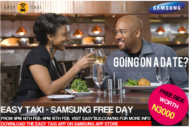How To Get Free Ride from Easy Taxi-Samsung Free Day