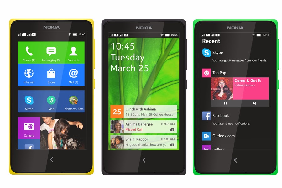 Nokia X, X+, XL Specs and Price In Nigeria