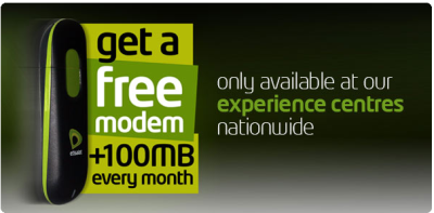 Etisalat free usb modem