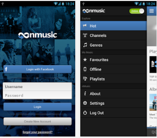 nMusic android app
