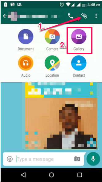 How To Send Photos In Whatsapp