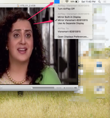 mirror macbook screen to hdtv