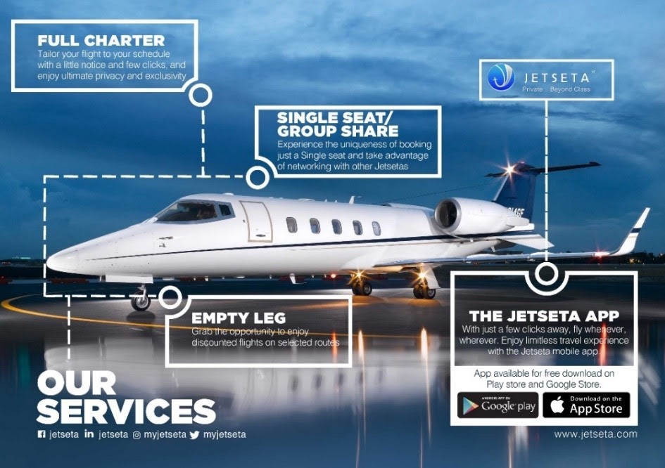 Jetseta App Lets You Request For Private Jet or Helicopter For Your Trips