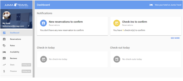 Jumia Travel Launches New Web Extranet for Hotel Managers