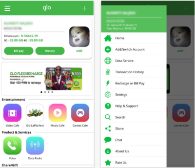 glo mobile app for iphone and ipad
