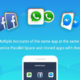 use 2 facebook accounts on 1 android phone parallel space app